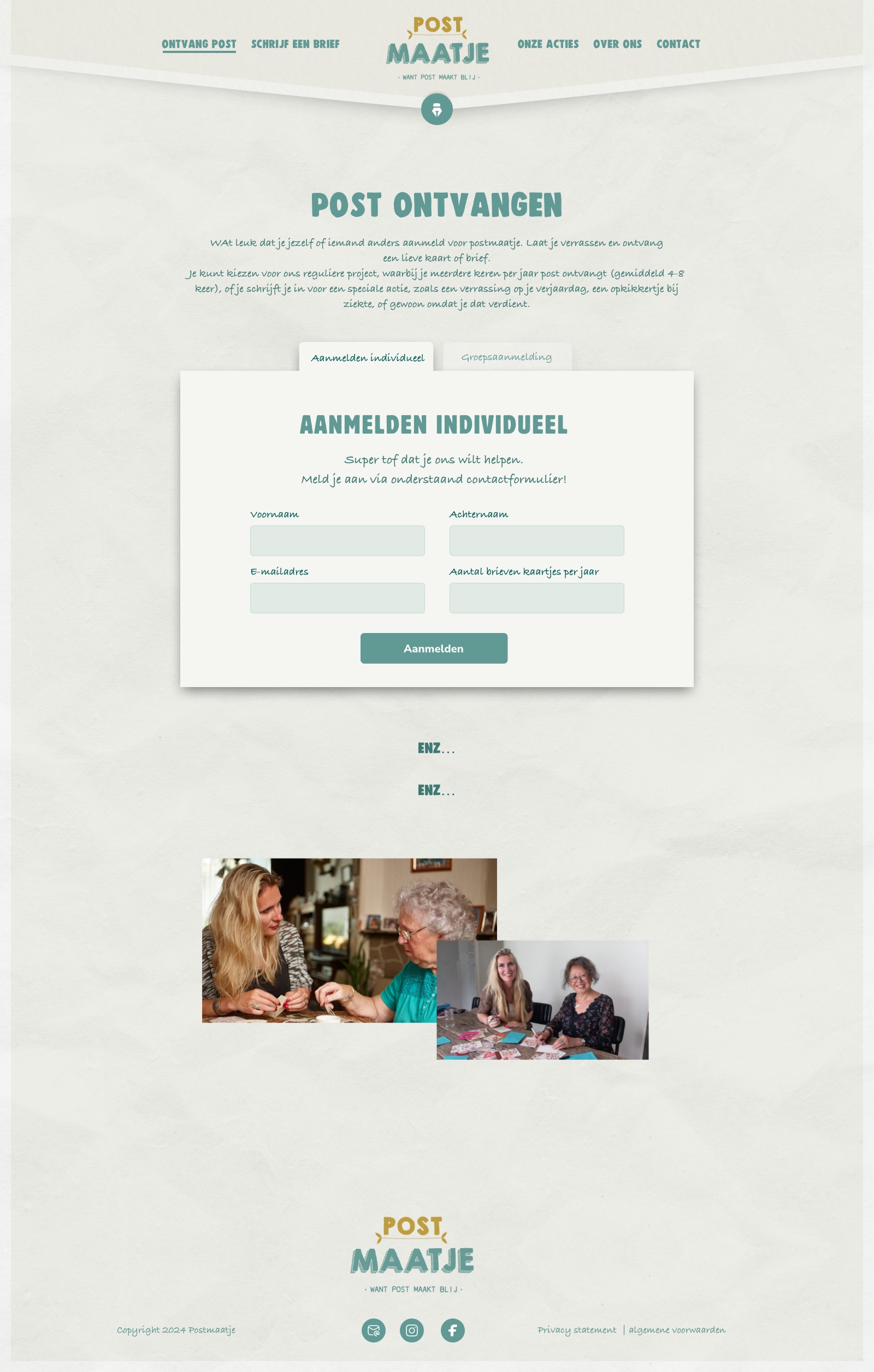 ontvang post