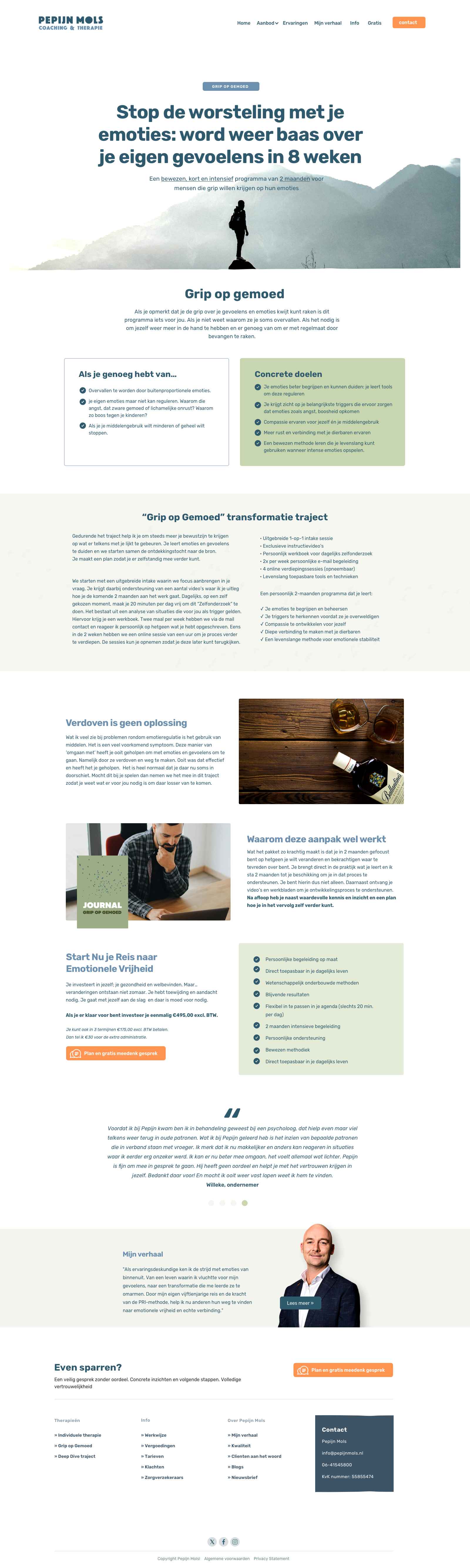 gripopgemoed